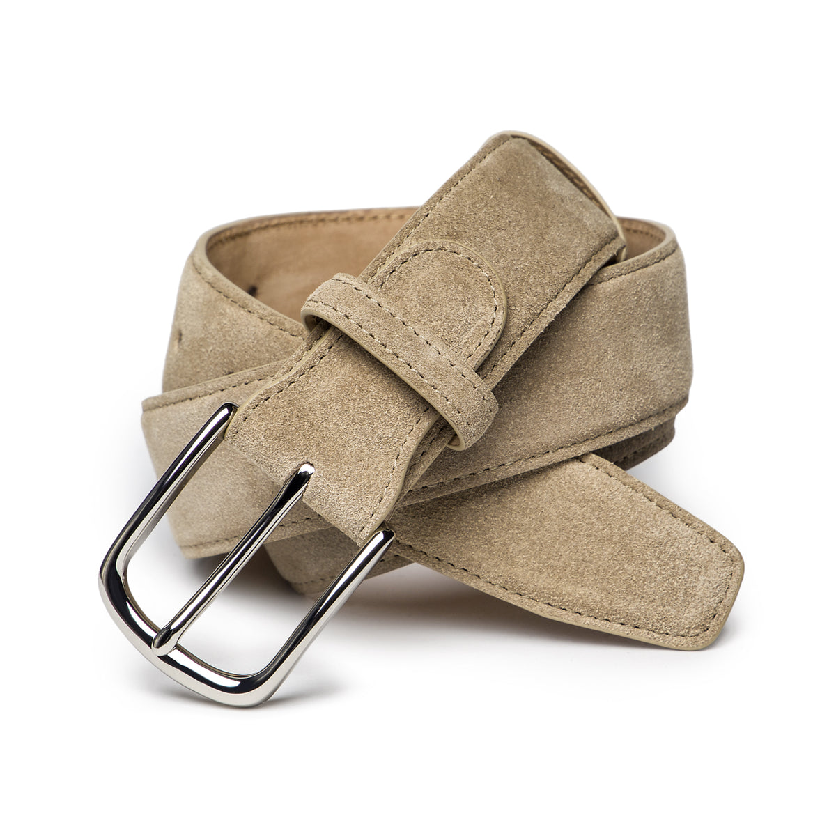 Herrengürtel aus Wildleder